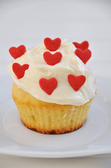 Valentinstag Cupcake