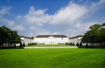 Fototapeta na wymiar Schloss Bellevue in Berlin