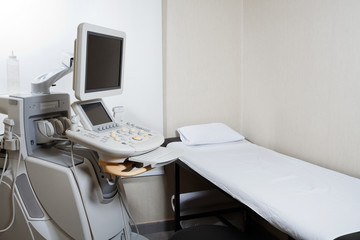 Ultrasound Equipment At Clinic