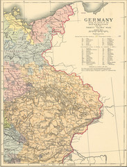 Fototapeta premium old map