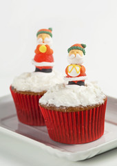 Christmas cupcakes
