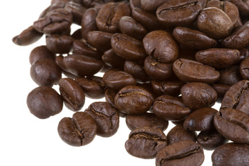 Coffee beans background