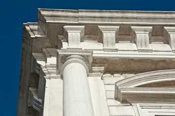 Fototapeta premium palazzo vicino ponte dei sospiri venezia 1895