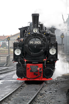 Dampflokomotive der Harzer Schmalspurbahnen © Martina Berg