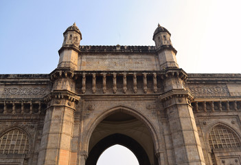 Obraz premium Detail of Gateway of India, Mumbai