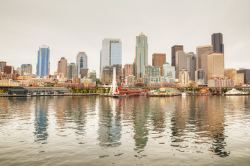 Fototapeta premium Cityscape of Seattle