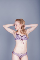 sexy woman in lingerie