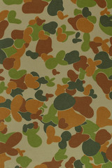 Australia armed force auscam camouflage fabric texture backgroun