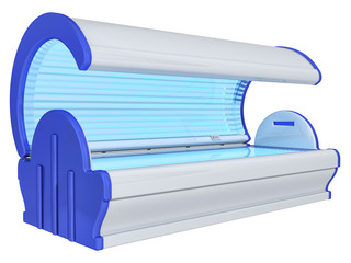 solarium on a white background