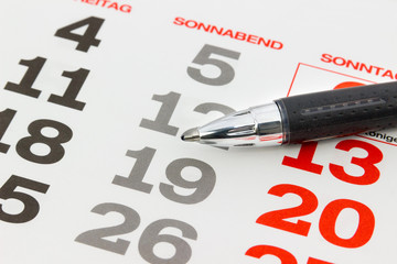 Kalender Planung