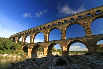 Foto auf Acrylglas Pont du Gard Pont du Gard