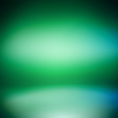 Creative technological Irish color background. Inside an empty r