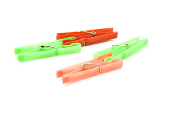 Verschiedene Wäscheklammern