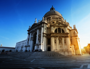 Naklejka premium Basilica Santa Maria della Salute, Venice, Italy