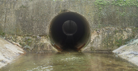 water drainage channel