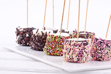 marshmallow pops