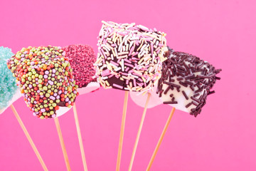 marshmallow pops