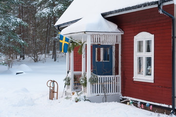 Winteridyll in Schweden