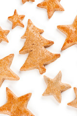 Fototapeta na wymiar Gingerbread Christmas cookies