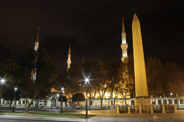 Sultanahmed Camii, Istambul, Turkey - obrazy, fototapety, plakaty