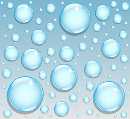 background with round drops