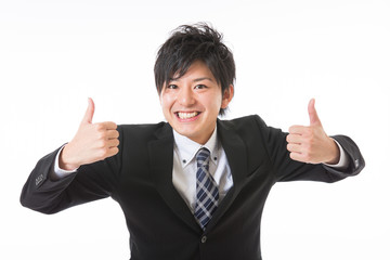 ビジネスマン　自信