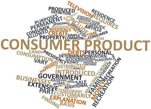 Word cloud for Consumer product