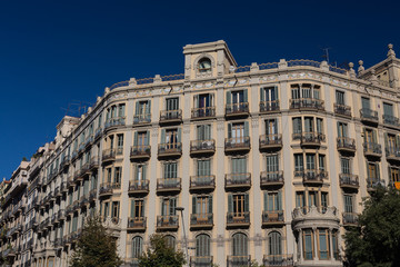 Fototapeta na wymiar Fasady budynków 