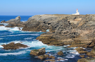 Fototapeta na wymiar Les Poulaines lighthouse