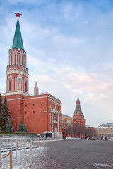 Nikolskaya and Uglovaya Arsenalnaya tower