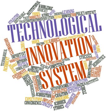 Word cloud for Technological innovation system