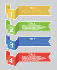 Design tittle elements, illustration