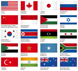 FLAG SET *** International