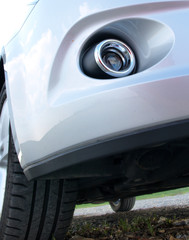 modern car fog light