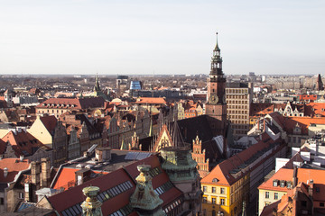 Naklejka na ściany i meble Wrocław