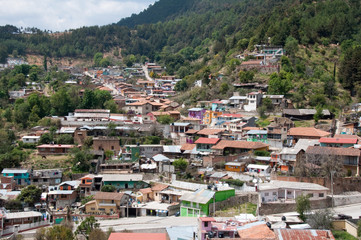 Neighborhood of  Angangueo, Michoacan (Mexico)