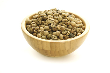 green coffee beans