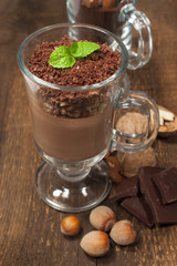 chocolate hazelnut mousse