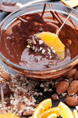 Chocolate Dipped Orange