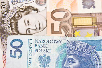 Waluty Europejskie - obrazy, fototapety, plakaty