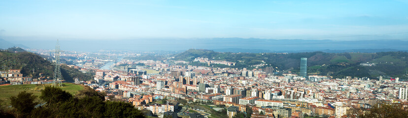 Panoramica de Bilbao