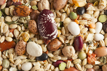 Group of Assorted Dry Beans