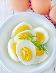 boiled eggs