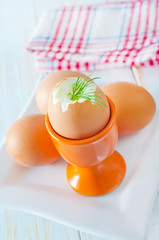 boiled eggs