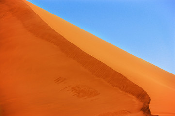 Dunes of Namib desert, Sossusvlei, Namibia, South Africa