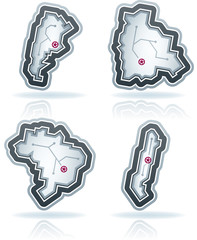 Simple Country Icons