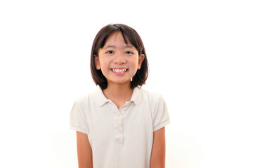 笑顔の女の子