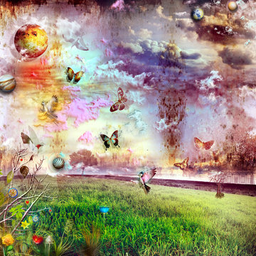 Anywhere out of the world. Series