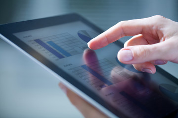using digital tablet