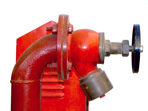 Fire hydrant with volve